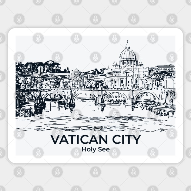 Vatican City - Holy See Magnet by Lakeric